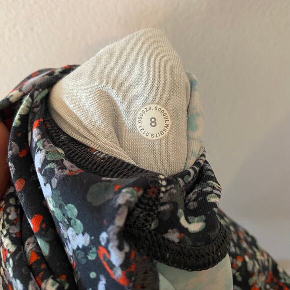 Lululemon Wunder Under High-Rise Crop Leggings 23" Multicolor Water Blossom 8 - Picture 12 of 12